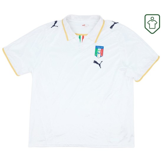 Camiseta retro visitante Italia 2007/08 para hombre