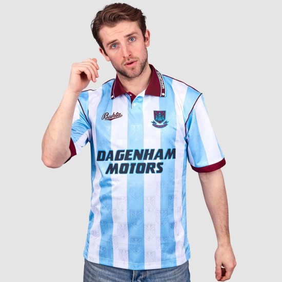 Camiseta Retro de Visitante West Ham United Infantil 1992 Camiseta Retro de Visitante West Ham United Infantil 1992