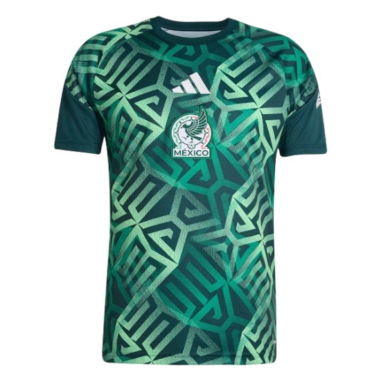 Camiseta de calentamiento tercera Mundial 2026 de México para hombre