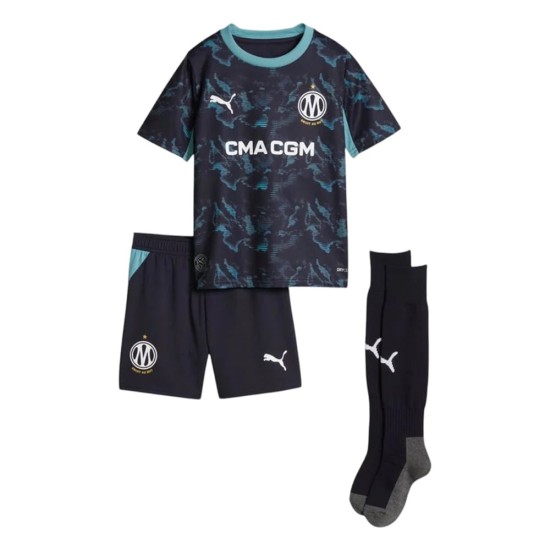 Conjunto de visitante 2026/27 infantil del OM Conjunto de visitante 2026/27 infantil del OM