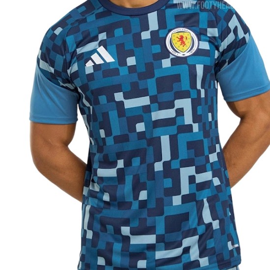 Camiseta de calentamiento tercera Mundial 2026 de Escocia para mujer