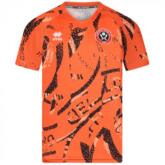 Camiseta de calentamiento tercera de hombre Sheffield United 2025/26 - Naranja