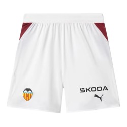 Pantalón corto de niño Valencia CF 2026/27 de local - blanco