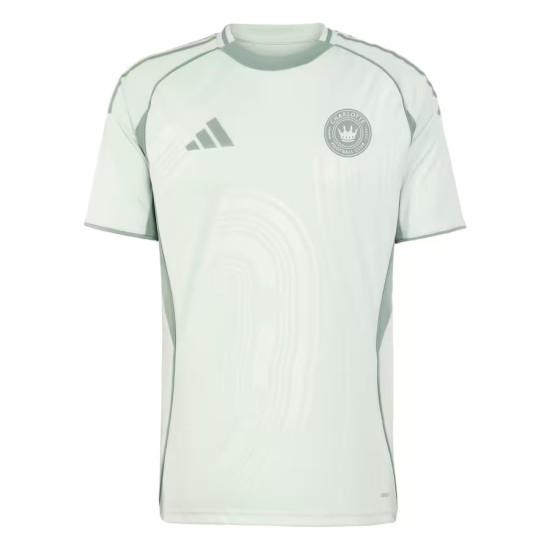 Camiseta hombre Charlotte FC 2025 tercera pre partido - verde