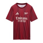 Niño Arsenal 2025/26 Tercera Camiseta Prepartido – Roja