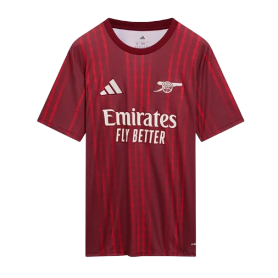 Hombre Arsenal 2025/26 Tercera Camiseta Prepartido – Roja Hombre Arsenal 2025/26 Tercera Camiseta Prepartido – Roja