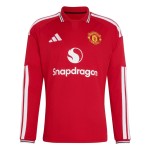 Camiseta Local Infantil de Manga Larga Manchester United 2026/27 Camiseta Local Infantil de Manga Larga Manchester United 2026/27