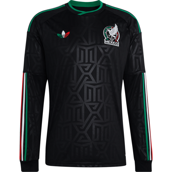 Camiseta Mundial Tercera de Manga Larga México 2026 para Niño