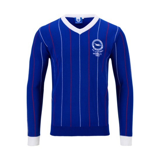 Mujeres Brighton & Hove Albion 1983 Retro Camiseta Final FA Cup