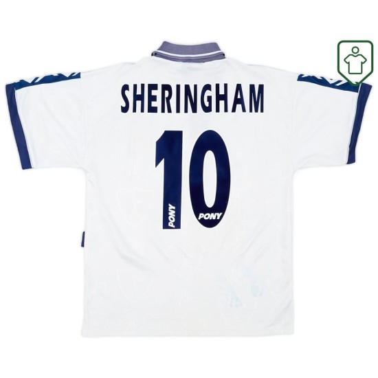 Camiseta retro local hombre Tottenham Hotspur 1995/97 Sheringham #10 Camiseta retro local hombre Tottenham Hotspur 1995/97 Sheringham #10