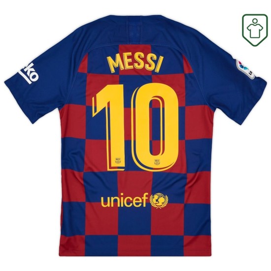 Hombre Camiseta retro local FC Barcelona 2019/20 Messi #10 Hombre Camiseta retro local FC Barcelona 2019/20 Messi #10