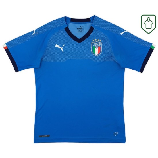 Camiseta retro local Italia 2018/19 para hombre