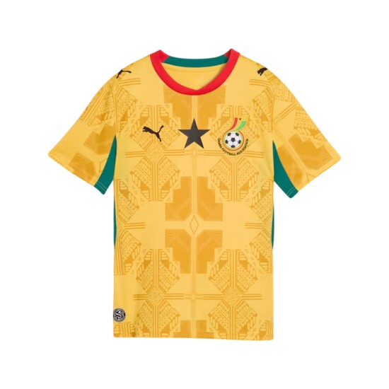Camiseta Mundial 2026 Visitante Ghana Mujer Camiseta Mundial 2026 Visitante Ghana Mujer