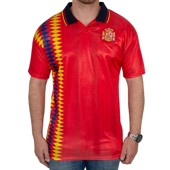 Camiseta Retro España 1994 Copa del Mundo Mujer Camiseta Retro España 1994 Copa del Mundo Mujer