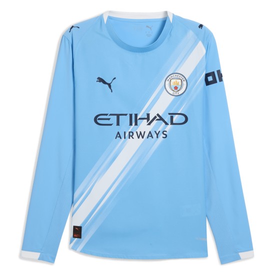 Camiseta Manga Larga Local Manchester City 2025/26 Niño Camiseta Manga Larga Local Manchester City 2025/26 Niño