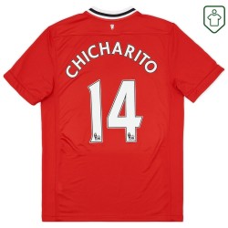 Camiseta retro local hombre Manchester United 2011/12 Chicharito #14