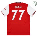 Camiseta retro local hombre Arsenal 2019/20 Saka #77