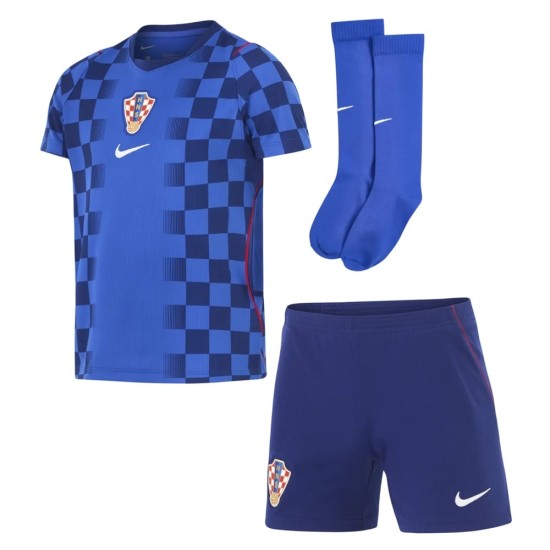 Conjunto infantil Croacia 2026 Copa del Mundo visitante Conjunto infantil Croacia 2026 Copa del Mundo visitante