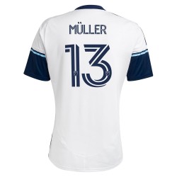 Camiseta Local Vancouver Whitecaps FC 2025 Hombre - Müller #13