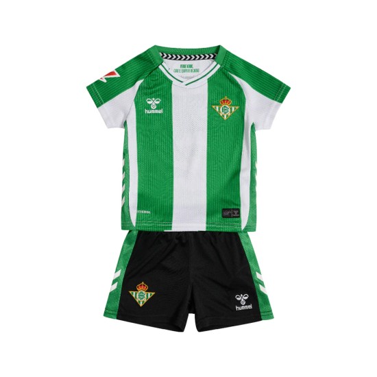 Conjunto de local Real Betis 2025/26 para niño