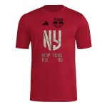 Camiseta Tercera Hook AEROREADY 2025 del New York Red Bulls para Niño - Roja Camiseta Tercera Hook AEROREADY 2025 del New York Red Bulls para Niño - Roja