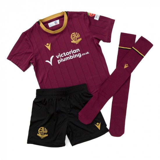Conjunto de la 2.ª equipación del Bolton Wanderers 2026/27 para niño Conjunto de la 2.ª equipación del Bolton Wanderers 2026/27 para niño