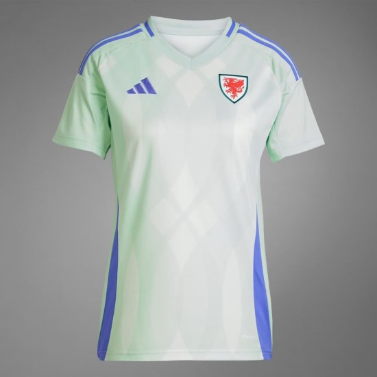 Camiseta Away del Equipo Femenino de Gales 2025 para Niño