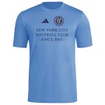 Camiseta Tercera Hook AEROREADY 2025 del New York City FC para Niño - Azul Camiseta Tercera Hook AEROREADY 2025 del New York City FC para Niño - Azul