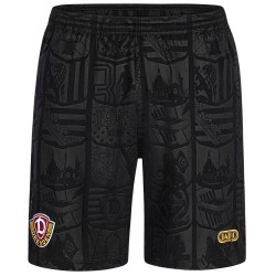 Pantalón Corto Tercero Negro Dynamo Dresden 2026/27 Niño