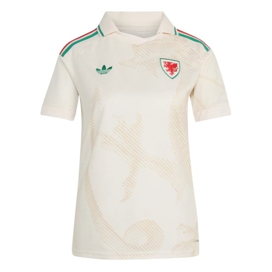 Camiseta Mundial 2026 Visitante Gales Hombre Camiseta Mundial 2026 Visitante Gales Hombre