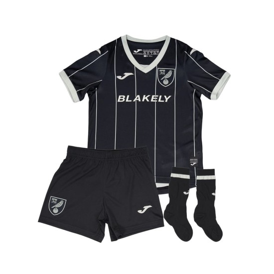 Equipación Visitante Norwich City 2026/27 Niño