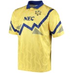 Camiseta Retro Visitante Everton 1990 Hombre Camiseta Retro Visitante Everton 1990 Hombre