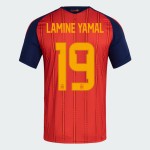 Camiseta Oficial Local España 2026 Mujer LAMINE YAMAL #19