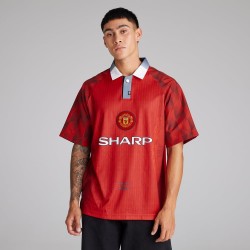 Niños Manchester United 1996/98 Casa Retro Camiseta