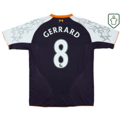 Camiseta retro tercera hombre Liverpool 2012/13 Gerrard #8