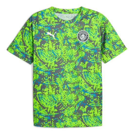 Mujer Manchester City 2025/26 Tercera Camiseta de Previa - Verde Mujer Manchester City 2025/26 Tercera Camiseta de Previa - Verde
