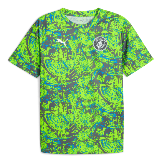 Niño Manchester City 2025/26 Tercera Camiseta de Previa - Verde Niño Manchester City 2025/26 Tercera Camiseta de Previa - Verde