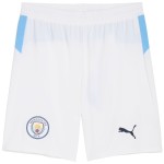 Pantalones Cortos Locales Blancos Manchester City 2025/26 Mujer Pantalones Cortos Locales Blancos Manchester City 2025/26 Mujer