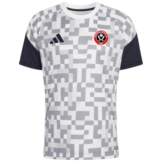 Camiseta de Prepartido de la Tercera Equipación Sheffield United 2026/27 Infantil - Gris Camiseta de Prepartido de la Tercera Equipación Sheffield United 2026/27 Infantil - Gris
