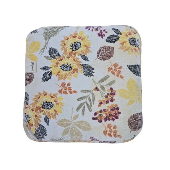 Servilletas de tela | Estampado de girasol