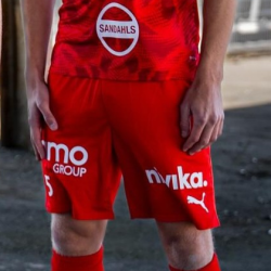 Pantalones cortos visitantes para hombres IFK Värnamo 2025