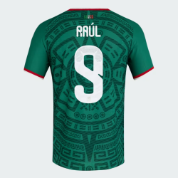 Camiseta Oficial Local México 2026 Niño RAÚL #9
