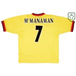 Camiseta retro visitante hombre Liverpool 1997/98 McManaman #7 Camiseta retro visitante hombre Liverpool 1997/98 McManaman #7