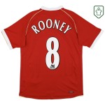 Camiseta retro local hombre Manchester United 2006/07 Rooney #8 Camiseta retro local hombre Manchester United 2006/07 Rooney #8