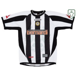 Camiseta retro local Udinese 2003/04 para hombre