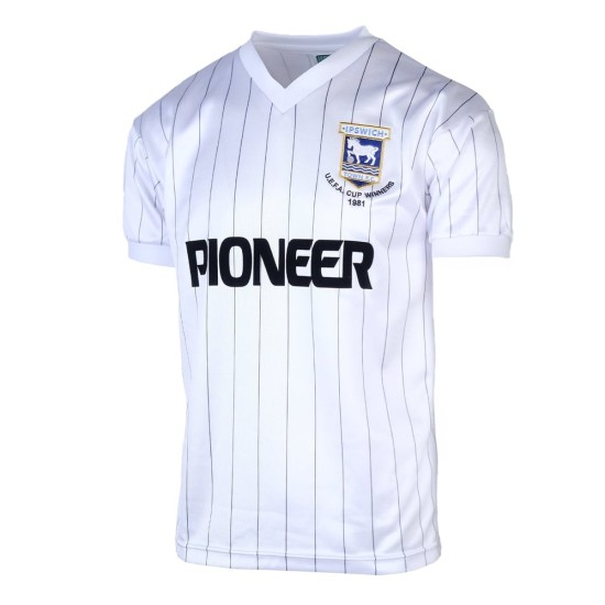 Camiseta Retro de visitante del Ipswich Town 1981/82 para hombre