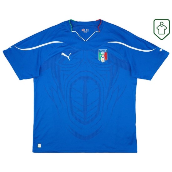 Camiseta retro local Italia 2010/12 para hombre