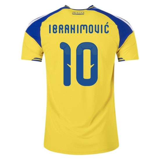 Camiseta Auténtica Local Suecia 2026 para Mujer IBRAHIMOVIĆ #10