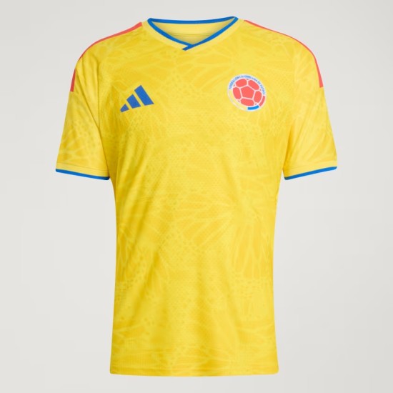 Camiseta oficial de local Colombia 2026 para hombre Camiseta oficial de local Colombia 2026 para hombre