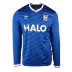 Hombre Ipswich Town 2025/26 Camiseta Local Manga Larga